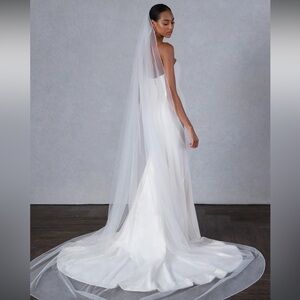 Wedding veil - brand new cathedral style never worn
